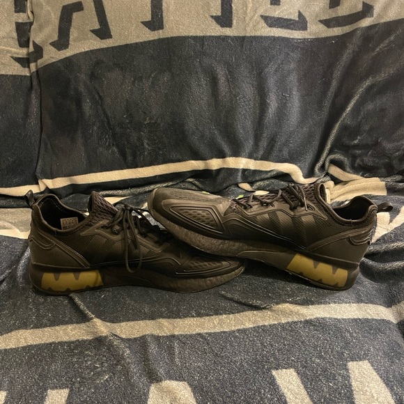 adidas ZX 2K Boost Black Solar Yellow 2020 Size 13 Pads